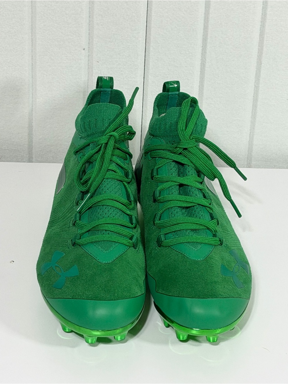 Under Armour Spotlight MC - Forest Green Football Cleats - Picture 4 of 5